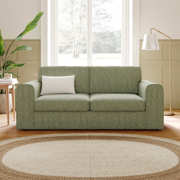 Abel Vintage Soft Chenille 3 Seater Sofa - image 1
