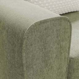 Abel Vintage Soft Chenille 3 Seater Sofa - thumbnail 4