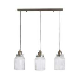 Tobias 3 Light Diner Ceiling Light - thumbnail 5