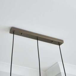 Tobias 3 Light Diner Ceiling Light - thumbnail 4