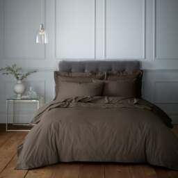 Hotel 230 Thread Count 100% Cotton Percale Duvet Cover - thumbnail 1