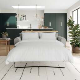 Blake Multi Texture 2 Seater Sofa Bed - thumbnail 1