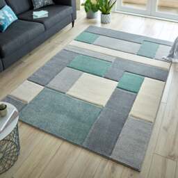 Cosmos Hand Carved Rug - thumbnail 1