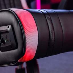 X Rocker Fury LED Gaming Pedestal Chair - thumbnail 4
