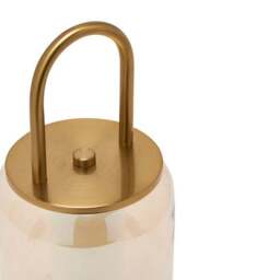 Hestia Lantern Rechargeable Colour Changing LED Touch Table Lamp - thumbnail 5