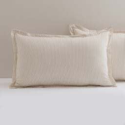 Durham Stripe 100% Cotton Oxford Pillowcase - thumbnail 1