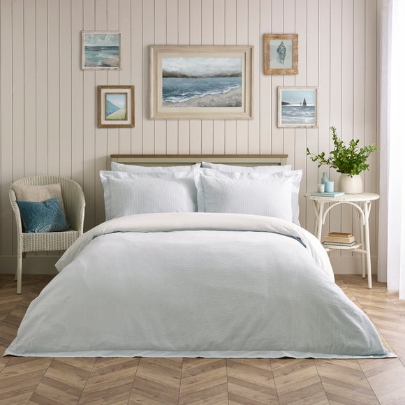 Dorma Bramcote Stripe 100% Cotton Duvet Cover & Pillowcase Set - image 1
