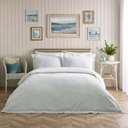 Dorma Bramcote Stripe 100% Cotton Duvet Cover & Pillowcase Set