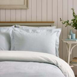Dorma Bramcote Stripe 100% Cotton Duvet Cover & Pillowcase Set - thumbnail 2