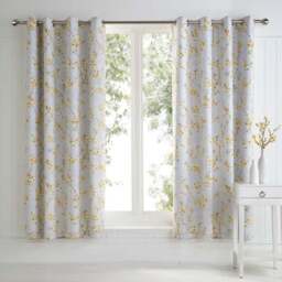 Alisha Blackout Eyelet Curtains - thumbnail 2