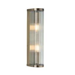 Vogue Hadley 2 Light Ribbed Wall Light - thumbnail 5