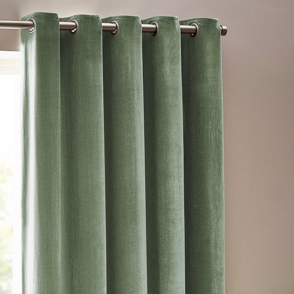 Yard Chenille Eyelet Curtains - image 1