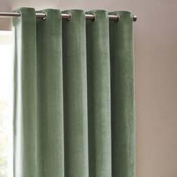 Yard Chenille Eyelet Curtains - thumbnail 1