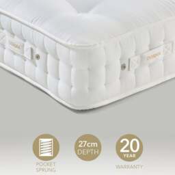Dorma Natural 2000 Pocket Sprung Wool Mattress - thumbnail 1