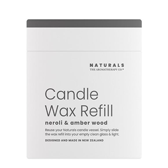 The Aromatherapy Co Naturals Neroli & Amber Wood Candle Wax Refill - image 1