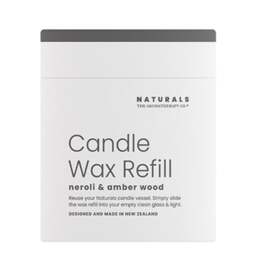 The Aromatherapy Co Naturals Neroli & Amber Wood Candle Wax Refill - thumbnail 1