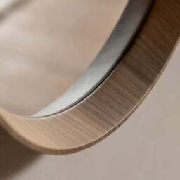 Cedar & Sage Haven Round Wall Mirror - thumbnail 3