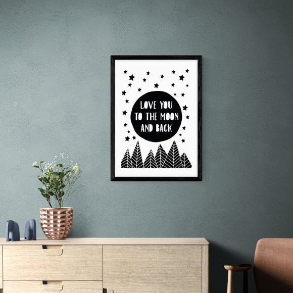 East End Prints To The Moon Print - image 1
