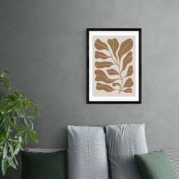 East End Prints Brown Branch Print - thumbnail 1
