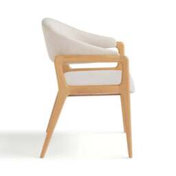 Hugh Dining Chair, Fabric - thumbnail 6