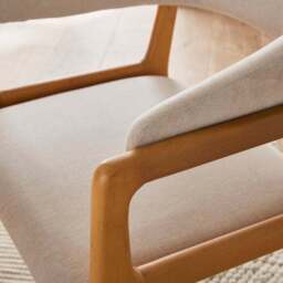 Hugh Dining Chair, Fabric - thumbnail 3
