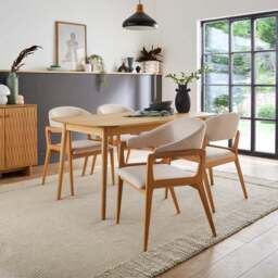 Hugh Dining Chair, Fabric - thumbnail 2