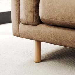 Newton Arizona Faux Leather 2 Seater - thumbnail 5