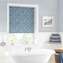 Blue Fish Daylight Moisture Resistant Roller Blind - thumbnail 1