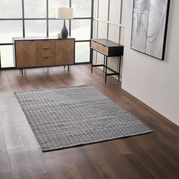 Pacific Lifestyle Double Stitch Design Rectangle Indoor Outdoor Rug - image 1
