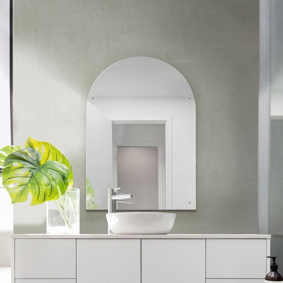 Circuit Arched Bathroom Wall Mirror - image 1