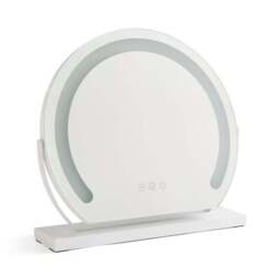 Round LED Dressing Table Mirror - thumbnail 2