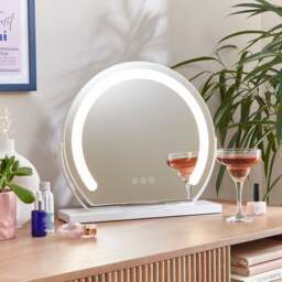 Round LED Dressing Table Mirror - thumbnail 1
