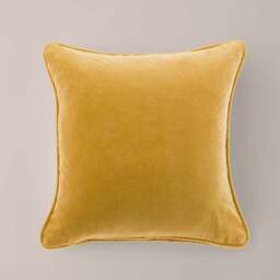 Clara Cotton Velvet Square Cushion - thumbnail 2