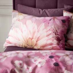 RHS x Catherine Lansfield Rosemoor Floral Duvet Cover & Pillowcase Set - thumbnail 2