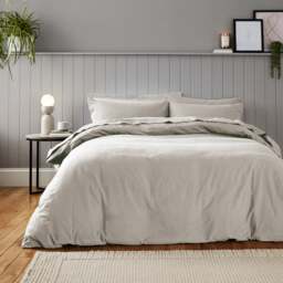 Soft & Cosy Luxury 100% Brushed Cotton Duvet Cover & Pillowcase Set - thumbnail 1