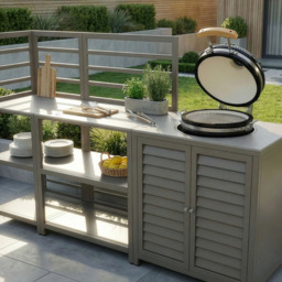 Maze Napoli 3 Piece Outdoor Kitchen Set with Kamado Café - thumbnail 2