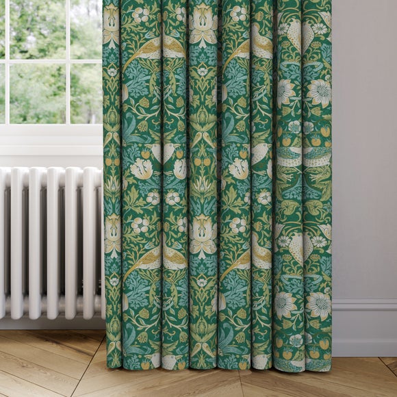 William Morris At Home Strawberry Thief Made to Measure Curtains - image 1