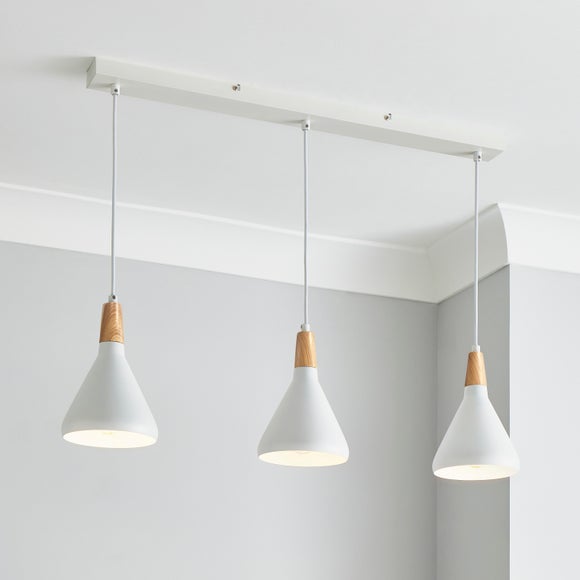 Elements Wolston 3 Light Diner Ceiling Light - image 1