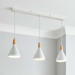 Elements Wolston 3 Light Diner Ceiling Light