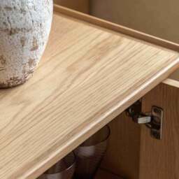 Cedar & Sage Kalia Large Sideboard, Oak Effect - thumbnail 4