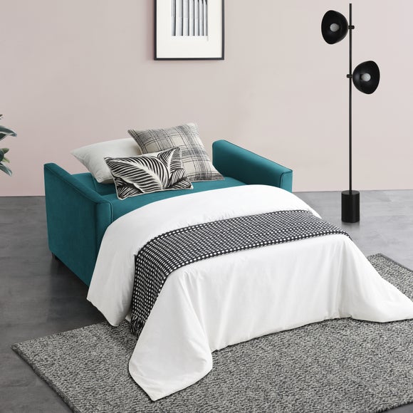 Serena Velvet 2 Seater Sofa Bed - image 1