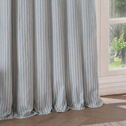 Yard Hebden Striped Eyelet Curtains (Blackout Available) - thumbnail 5