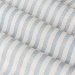 Yard Hebden Striped Eyelet Curtains (Blackout Available) - thumbnail 3
