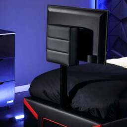 X Rocker Cerberus Twist TV Single Gaming Bed Frame - thumbnail 3