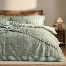 Yard Hebden Washed Cotton Bedspread