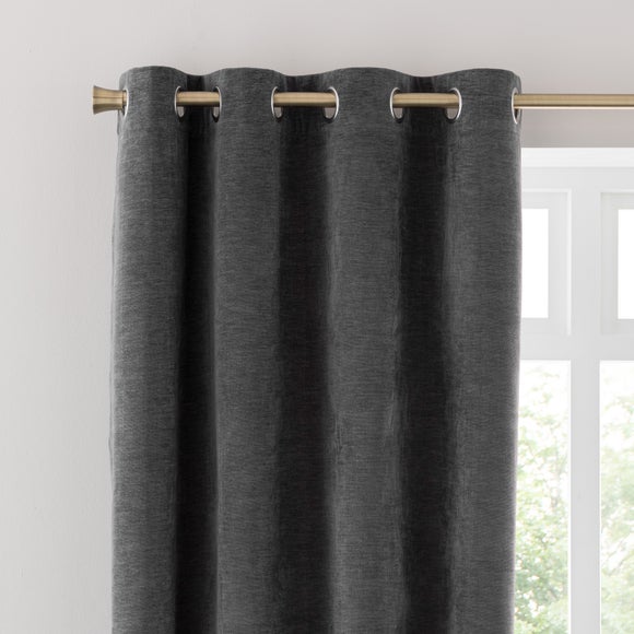 Genoa Chenille Blackout Eyelet Curtains - image 1