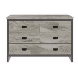 Boston 6 Drawer Chest - thumbnail 3
