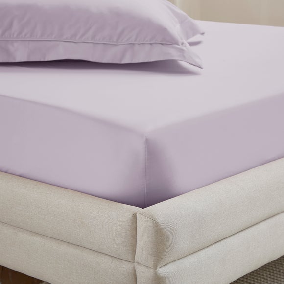 Dorma Crisp & Fresh 400 Thread Count Egyptian Cotton Percale Fitted Sheet - image 1