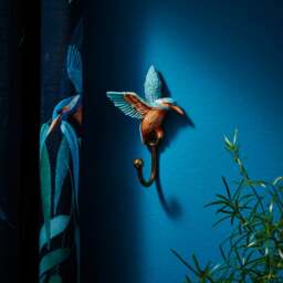 Kingfisher Curtain Tieback Hooks - thumbnail 1