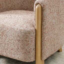 Lilian Chenille Accent Chair - thumbnail 3